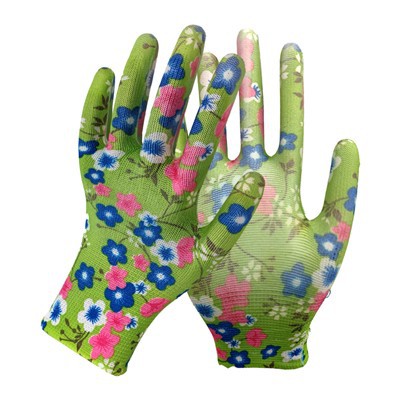 Najlonski printed PU radne rukavice